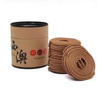 Sandalwood Incense Coils, 24 Rings x 2 Pack, 2 Inch Diameter, Natural Fragrance Made in Taiwan