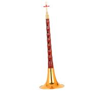 Sandalwood Pole Suona Chinese National Performance Beginner Suona Horn Instrument Suona For Beginners (Color : A flat)