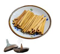 Sandalwood Smudging Sticks - 20-Pack Wild Organic Wood, Low-smokes Natural Scent therapys Including Sustainable Jute Wrap, Anti-Stress | aromatics Zen Guide For Cleansing & Spiritual Rituals