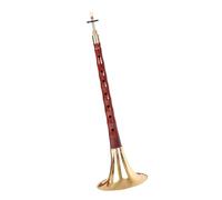 Sandalwood Suona Set For Beginners Chinese Traditional Folk Suona Horn Woodwind Instrument Suona Set(Color:G major)