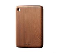 Sandalwood Wooden Cutting Board For Kitchen, Thick Chopping Block For Meat Vegetables Fruit, Smooth For Surface Serving Platter For Charcuterie, Elegant Home Decor Brown(24x36x2.5cm)