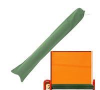 Sandbag Waterproof Barrier - Thick Green Soil Without Sand, For Flood | Garage Flood Protection Barrier Flexible Flood Defense Soil Dirt, Sandless Soil, Water Management, Absorbent Green Long Soil