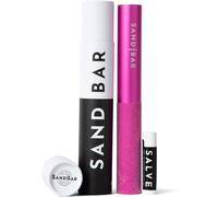 SandBar Callus Remover Tool, File for Hands, Durable Aluminum Tool Callus Shaver, Palm and Heel Dead Skin Removal, Includes Nourishing Salve, Ideal for Athletes, Climbers, and Gym Enthusiasts - Pink