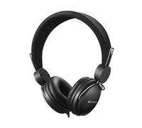 Sandberg MiniJack Headset with Line-Mic | Headset with Microphone | Headphones with Decline & Answer Button | 2 in 1 Headset for Phone and PC | Padded Headband | 20 Hz - 20 kHz | 3.5 mm MiniJack