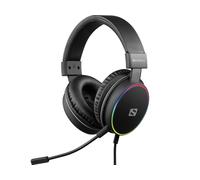 Sandberg 126-48 HeroBlaster USB Headset, Black, Over Ear, Wired, Adult Gaming Headset