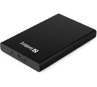 Sandberg (133-89) External 2.5" SATA Hard Drive Caddy, USB 3.0, Screwless, 5 Year Warranty