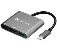 Sandberg 136-00 USB-C Mini Dock HDMI+USB