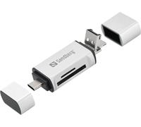 Sandberg 136-28 Card Reader USB-C+USB+MicroUSB