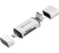 Sandberg 136-28 Card Reader USB-C+USB+MicroUSB 136-28