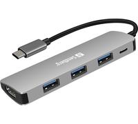Sandberg 136-32 USB-C Dock HDMI+3xUSB+PD 100W