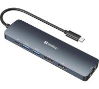 Sandberg 136-43 USB-C 8K Display Dock