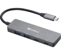 Sandberg USB-C to 2xUSB-A + 2xUSB-C Hub