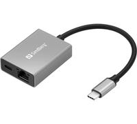 Sandberg 136-60 USB-C Gigabit Adapter PD100W - Network Adapter 1 Gbit/s