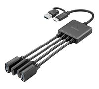 Sandberg 136-81 USB-C/A to 2 2C Splitter