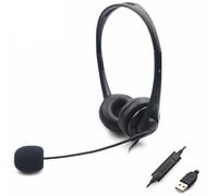 Sandberg Saver Usb Headset With Boom Microphone In-Line Controls 5 Year War