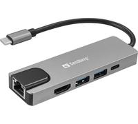 Sandberg 336-99 USB-C 5in1 Travel Dock Saver
