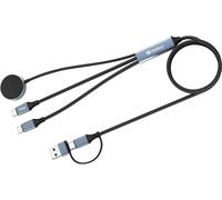 Sandberg 3in1 Travel Charge Cable 100W