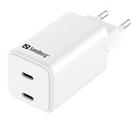 Sandberg 441-56 AC Charger Dual USB-C PD65W EU