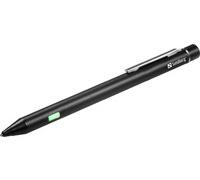 Sandberg Precision Active Stylus Pen, Stylus Pencil for Touch Screens, Precision Active Stylus Pen, High Sensitivity, Ultra-Thin Point, Rechargeable Stylus for iPad Surface iPhone Samsung Pixel