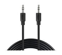 Sandberg 501-24 MiniJack Cable M-M 2m - 3.5mm TRS Male to Male, Black, RoHS