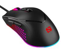 Sandberg Azazinator Mouse 6400 | Full RGB | Gaming Mouse with Optimised Precision | Gamer Mouse with 6400 DPI Adjustable | 7 Programmable Buttons | Wired Gaming Mouse for Laptop Mac PC Computer