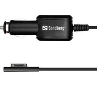 Sandberg Car Charger Surface Pro 3-7 | Microsoft Surface Laptop Charger | Power Supply for Surface | Surface Pro 3/4/5/6/7/8 | Car Charger for Surface | 12V DC Input | 15V DC, 3.0A Output | 1m/3.2 ft
