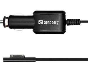 Sandberg Car Charger Surface Pro 3-7 | Microsoft Surface Laptop Charger | Power Supply for Surface | Surface Pro 3/4/5/6/7/8 | Car Charger for Surface | 12V DC Input | 15V DC, 3.0A Output | 1m/3.2 ft