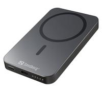 Sandberg Magnet Wireless Powerbank 5000 ALU