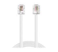 Sandberg RJ11 To RJ11 Cable 1.8 metres White 5 Year Warranty