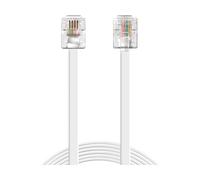 Sandberg RJ11 To RJ11 Cable 1.8 metres White 5 Year Warranty