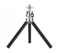 Sandberg Universal Tripod 16-23.5 cm, Foldable Camera Stand for Webcams Digital Cameras, Lightweight Compact Tripod, Universal Mounting, Height Adjustable 16-23.5 cm, For Video Recording TikTok