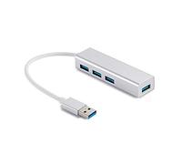 Sandberg USB 3.0 Hub 4 Ports SAVER | 4 Data Ports | Plug & Play | USB Adapter Multiport | Fast Data Transfer | USB 3.0 Extension Hub for PC, Laptop, Computer, Tablet, & MacBook | SAVER