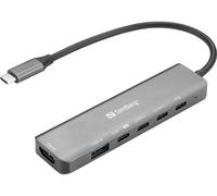 Sandberg USB-C 6-in-1 MediaDock