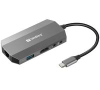 Sandberg 136-33 USB-C 6-in1 Travel Dock