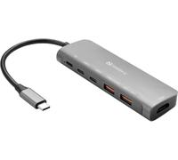Sandberg USB-C Dock HDMI+2xA+2xC+PD100W USB-C Dock HDMI+2xA+2xC+PD100W, 136-65 (USB-C Dock HDMI+2xA+2xC+PD100W)