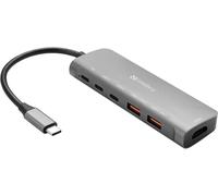Sandberg 136-65 USB-C Dock HDMI + 2xUSB-A +