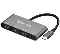 Sandberg USB-C to 3x USB 3.0 Hub + PD
