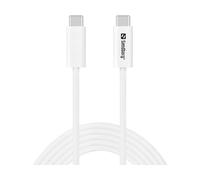 Sandberg USB-C>C USB4 240W+40Gbps, 2M