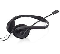 Sandberg USB Headset Bulk | Wired Headset with Microphone | Hands-free | Headphones with USB A Connector | Plug and Play | 20 Hz to 20 kHz | Optimized for Phone Calls & Meetings | For Office & Home