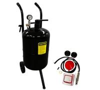 Sandblaster 20 Gallon Heavy Duty Shot Grit Equipped with New Sandblast Gun 76 litres