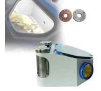 Sandblaster Machine with LED Lamp and Foot Pedal Control, Large View Window for Efficient Sandblasting