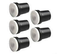 Sandblaster Nozzles for 5 Gallon Tanks, Ceramic Lined Sandblast Tips 2-3.5mm Replacement, 5 pcs Set for Industrial Sandblasting and Rust Removal(2.5mm)
