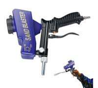 Sandblaster - Portable Powerful | Hand Sand Blasting Gun Robust Construction, Adjustable Pressure Precise Cleaning, Rust Removal Metal Wood Polish Paint Treatment Furniture Industry
