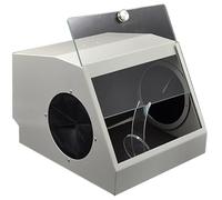 Sandblasting Cabinet with Air Extraction, LED Light, Dustproof Design for Lapping and Engraving - Modular Dust-Free Workstation