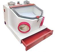 Sandblasting Machine, Double Pen Fine Design, Professional Drawer-Type Equipment with Large Field of View Window for Efficient Sandblasting Tasks