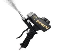 Sandblasting Machine Kit - Portable Sand Remover Tool, Durable High Pressure Cleaning System, Prep Restoration Kit, Rust Removal Sand Unit | Furniture Metal Projects for Automotive Work Tasks