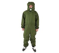 Sandblasting Protective Suit Sandblast Coveralls Protective Hood Prevent Dust Work Protection Clothing for Spraying Sanding Cutting Cast Iron Shipbuilding