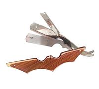 SANDBORS Cut Throat Razor Professional Cut Throat Razor Kit with Blades Wooden Straight Edge Cut Throat Razor New