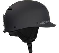 Sandbox Classic Snow 2.0, Ski/Snowboard Helmet, M Matte Black
