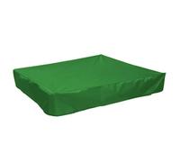 Sandbox cover Protective Dust Cover Waterproof Courtyard Square Shade Furniture Children's Toys Sandpit(Green,150x150x20cm)